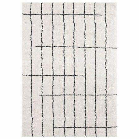 UNITED WEAVERS OF AMERICA 1 ft. 11 in. x 3 ft. Tranquility Concordia White Rectangle Accent Rug 1840 20799 24